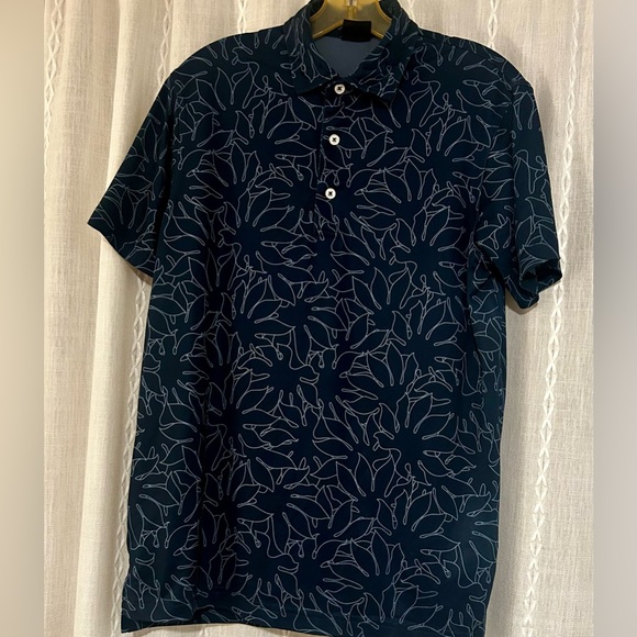 Dunning Golf button up men’s performance polo shirt. Sz. XS - Picture 6 of 6